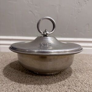 Vintage BW Buenilum Aluminum Round Serving Bowl